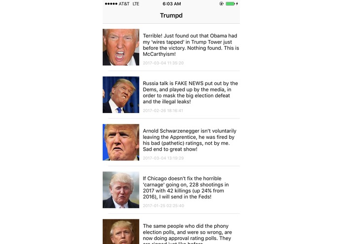 Trumpd – screenshot 1