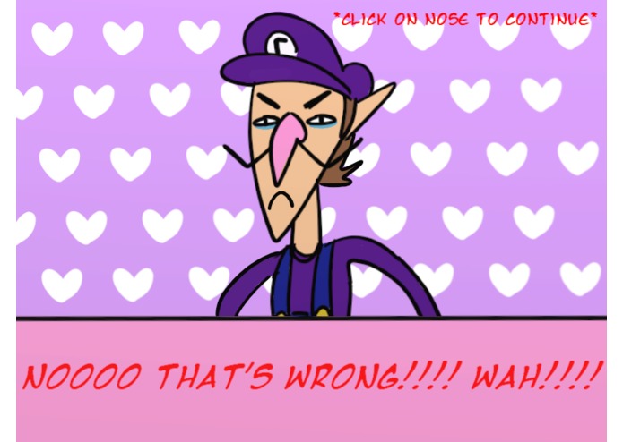 Waluigi Dating Sim – screenshot 2