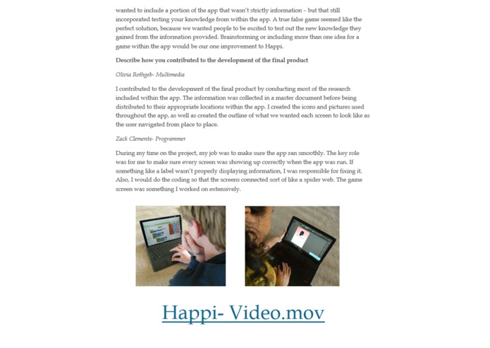 Happï – screenshot 2