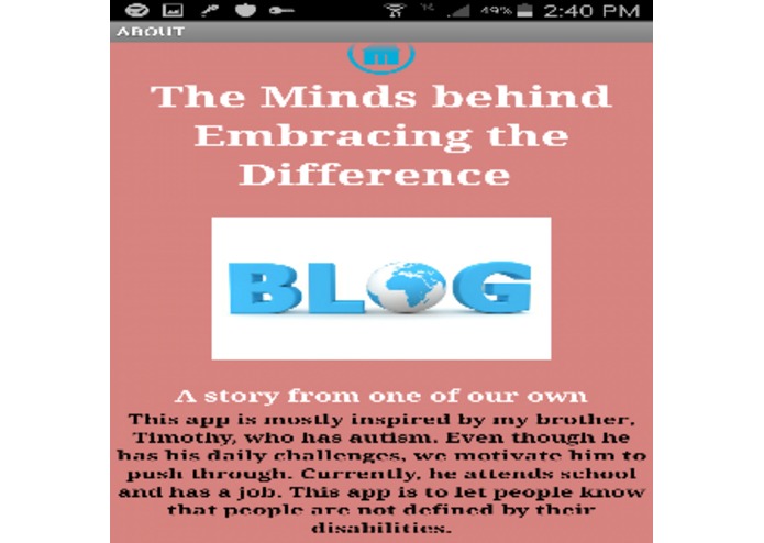 INCLUSION – screenshot 1