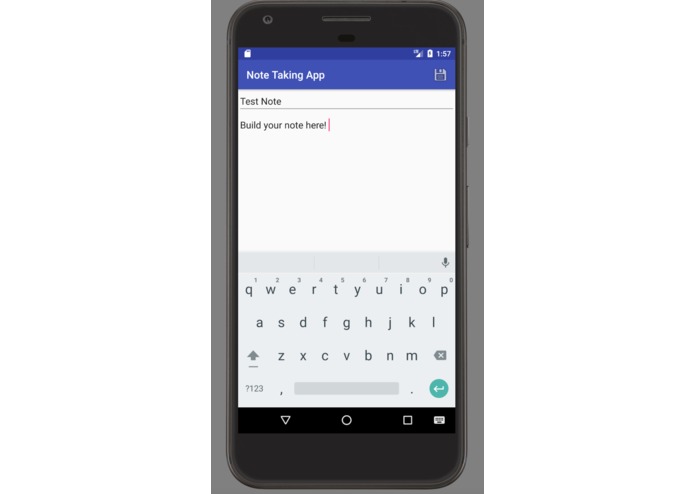 NoteTaker – screenshot 2
