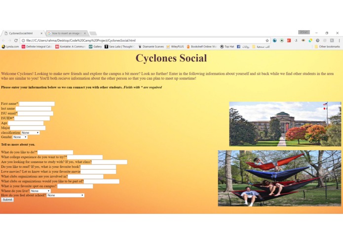 Cyclones Social – screenshot 1