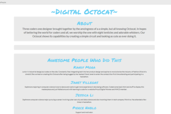 Digital Octocat Animation Design