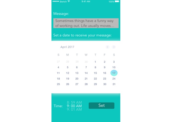 Time Capsule UI – screenshot 4