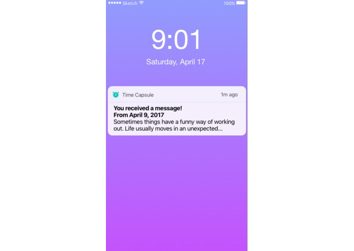 Time Capsule UI – screenshot 6