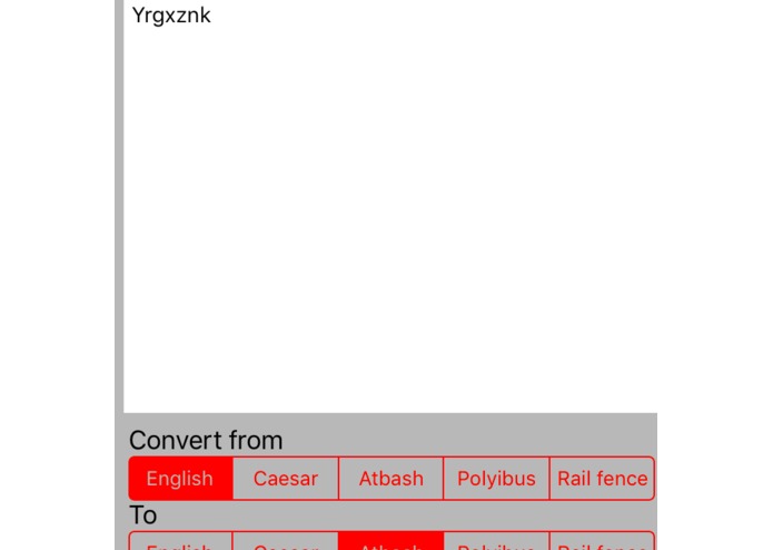 Cipher-Converter – screenshot 2