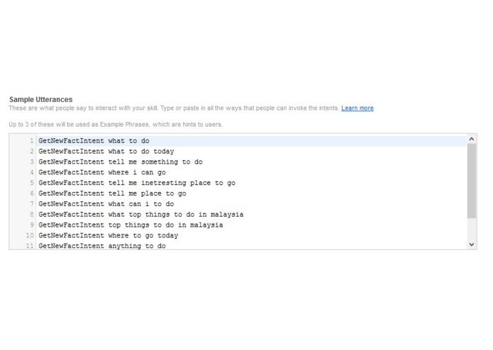 Explore Malaysia with Alexa – screenshot 2