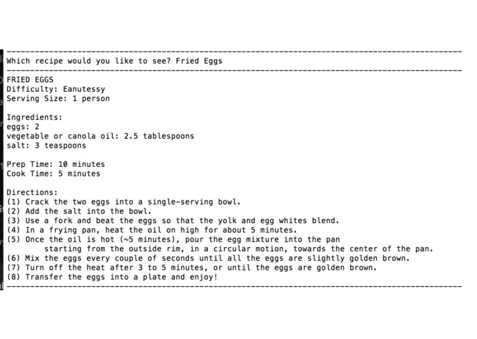 Cooking Made Easy – screenshot 3