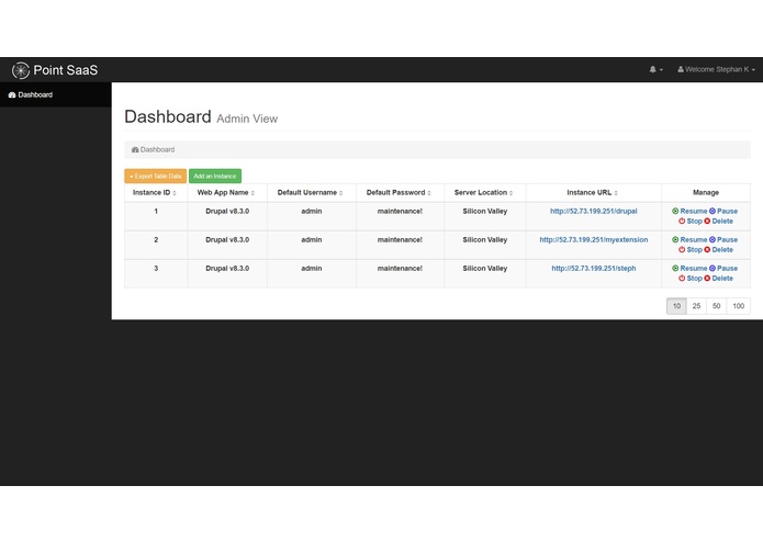 PointSaaS – screenshot 1