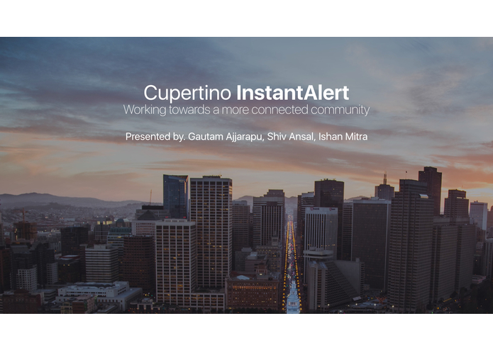 Cupertino InstantAlert – screenshot 1