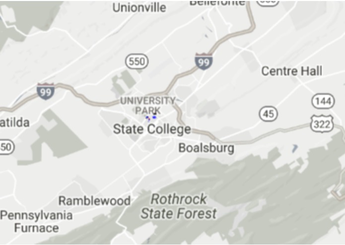 GeoGraffiti – screenshot 1