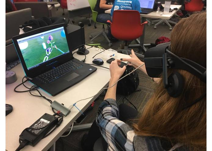 A Girl's Reality- a VR Oculus Leapmotion experience – screenshot 1