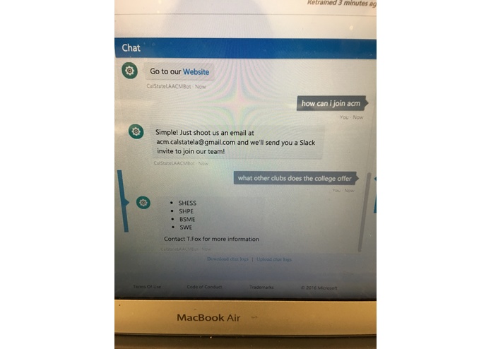 CalStateLAACMBot – screenshot 3