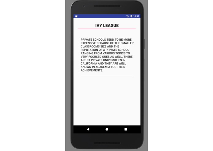 4CollegeKnowledge – screenshot 4