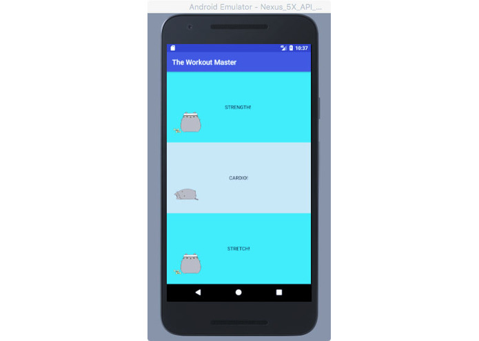 TheWorkoutMaster – screenshot 2