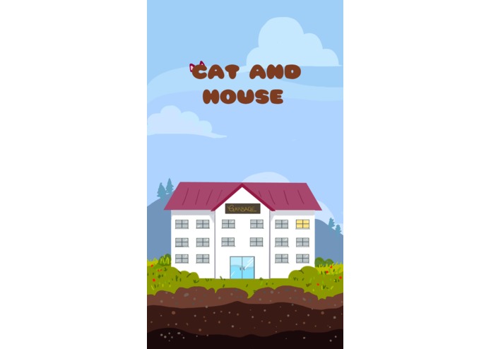 Cat and House – screenshot 1