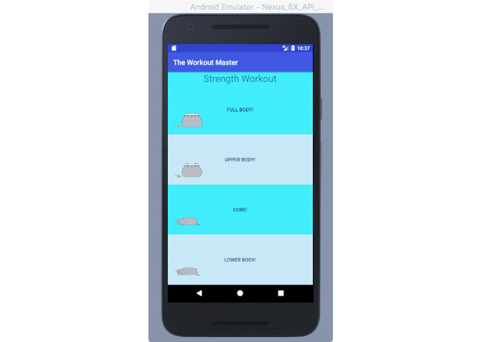 TheWorkoutMaster – screenshot 4