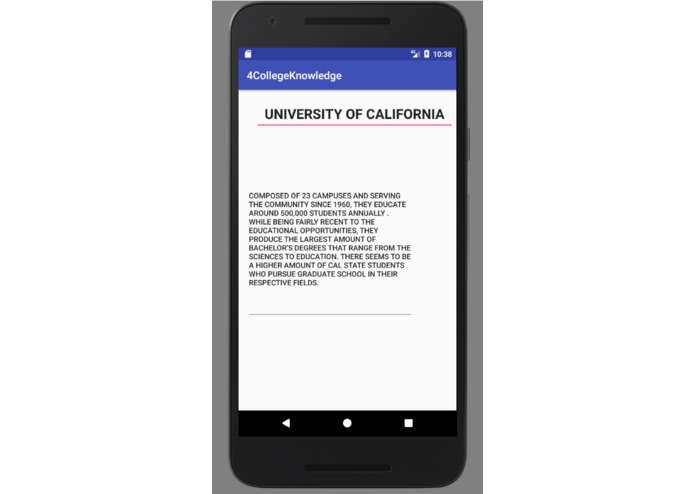 4CollegeKnowledge – screenshot 6