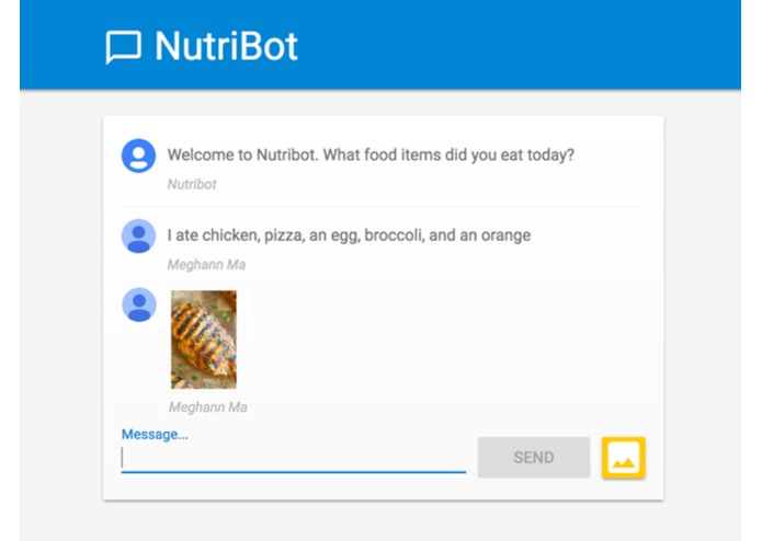 Nutribot – screenshot 2