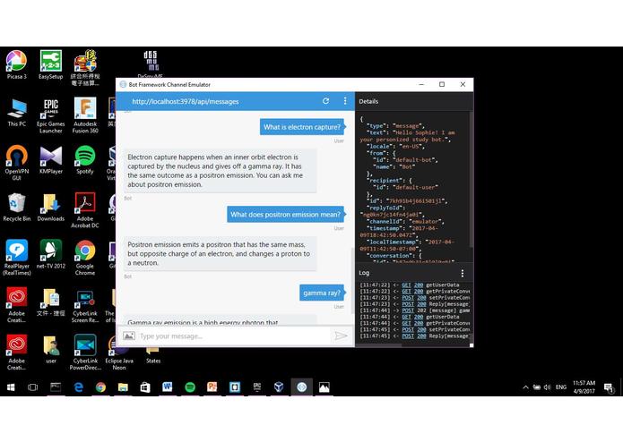 Personalized learning bot – screenshot 3