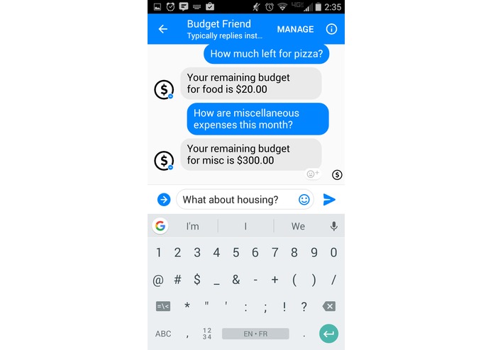 Budget Friend – screenshot 2