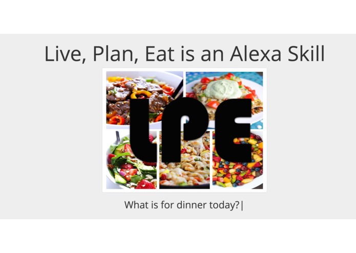 Live Plan Eat - Alexa Skill – screenshot 2
