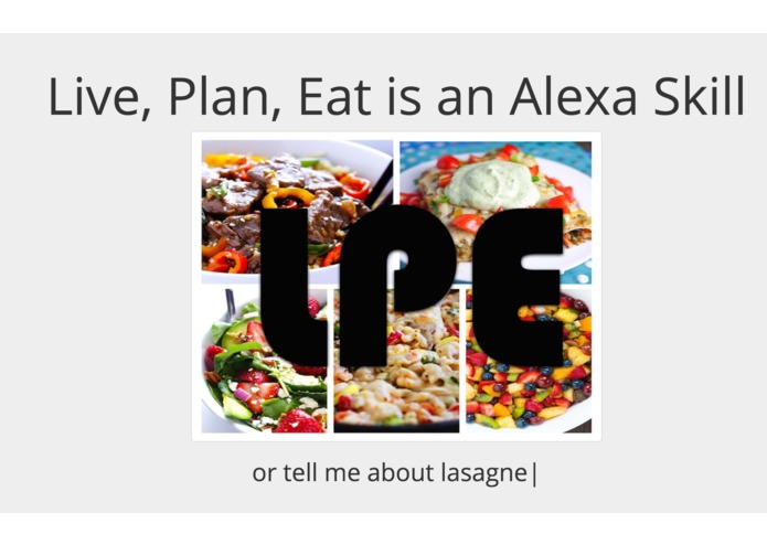 Live Plan Eat - Alexa Skill – screenshot 5