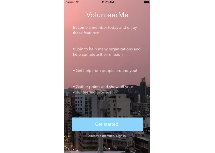 VolunteerMe – screenshot 2