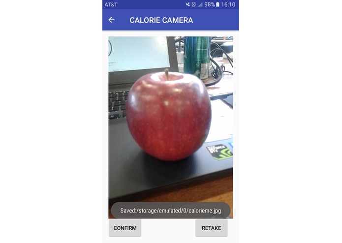 Calorie Camera – screenshot 3