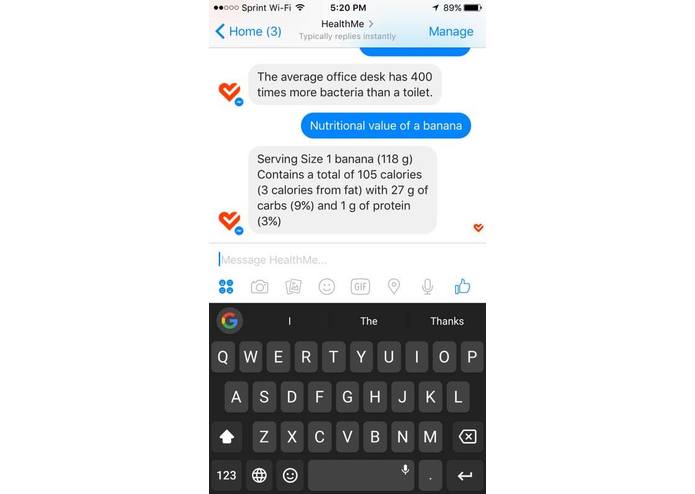 HealthMe – screenshot 1