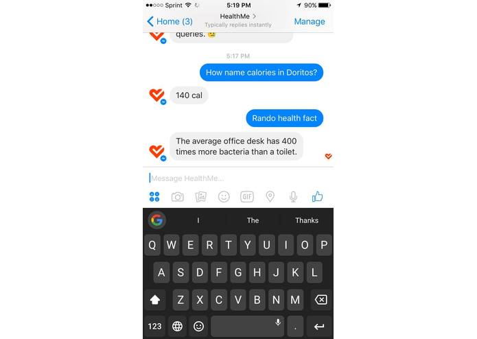 HealthMe – screenshot 2