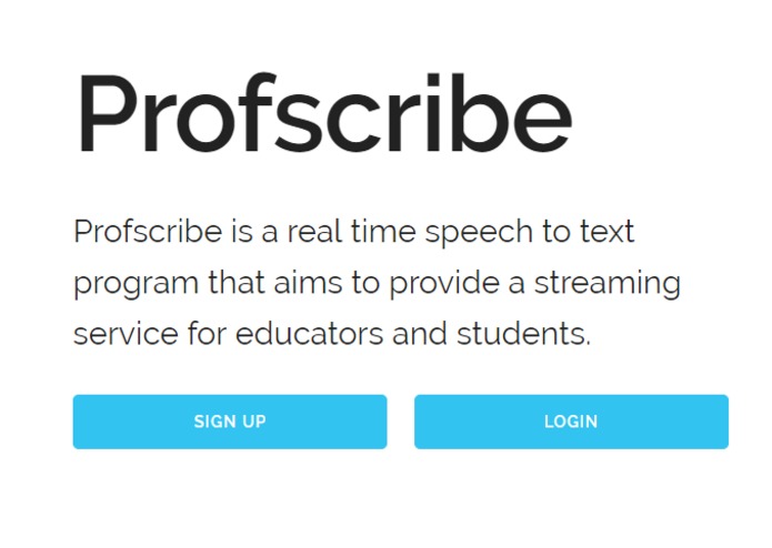 Profscribe – screenshot 1