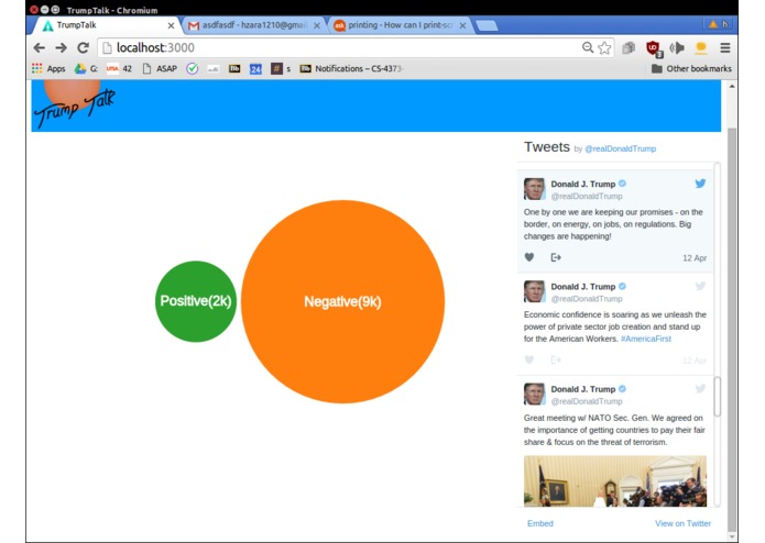 Trump Talk – screenshot 2