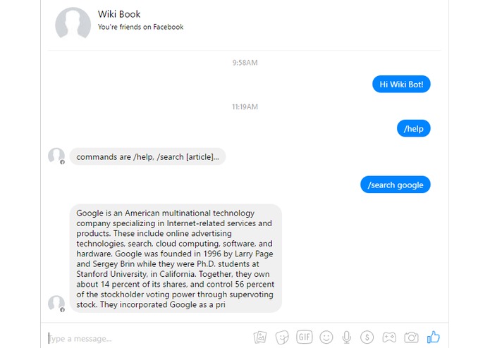 Wiki Books – screenshot 1