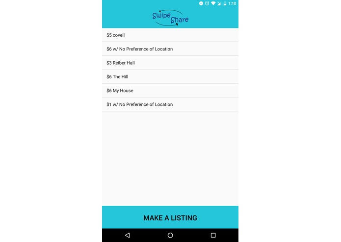 Swipe Share – screenshot 1