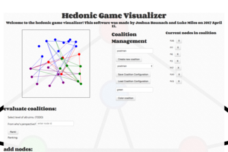 Hedonic Game Simulator