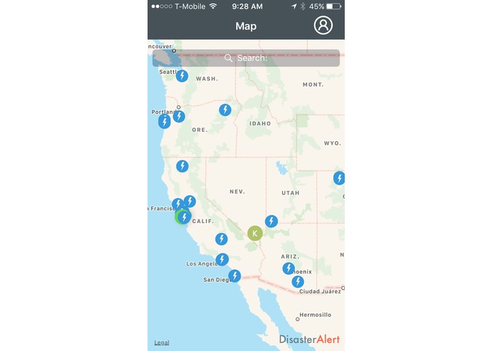 DisasterAlert – screenshot 3