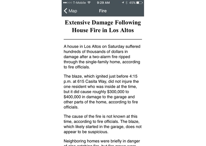 DisasterAlert – screenshot 5