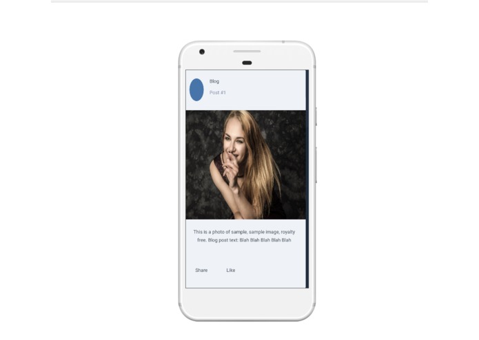 Personal Resume/Portfolio App UI – screenshot 2
