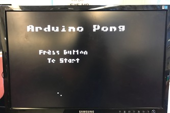 Arduino Pong