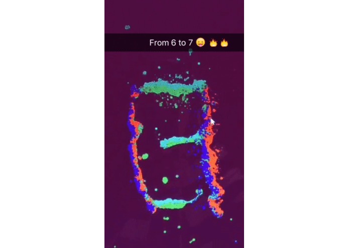 FerroFluid Clock with Google LiquidFun – screenshot 1
