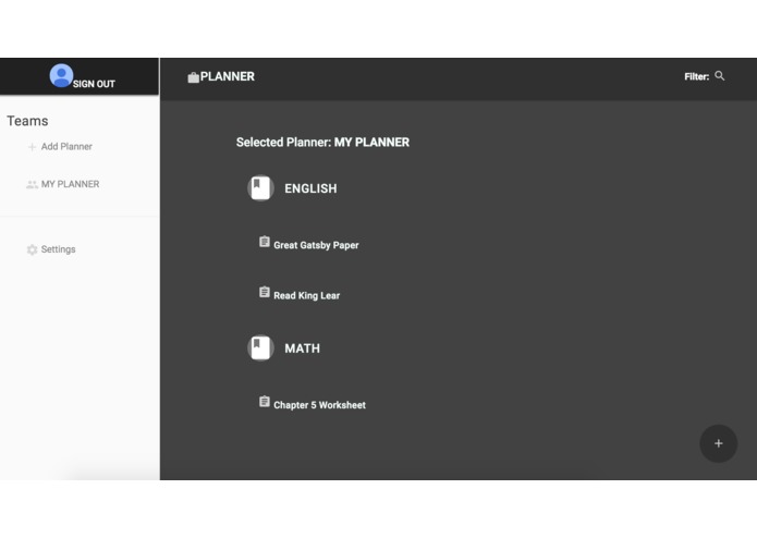 Planner – screenshot 1