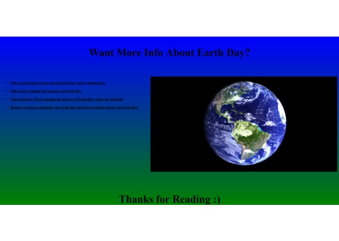 Earth Day – screenshot 2