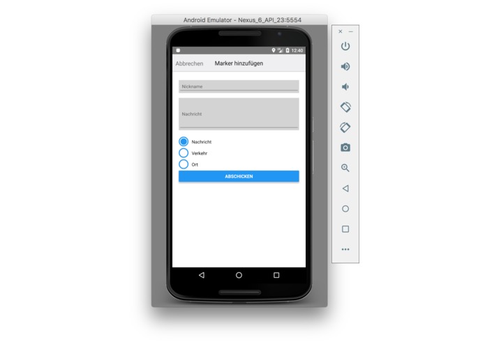 MapTalk – screenshot 1