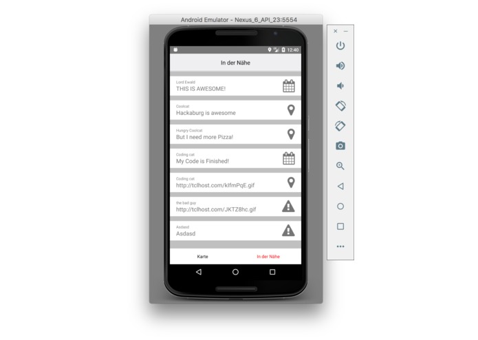 MapTalk – screenshot 2
