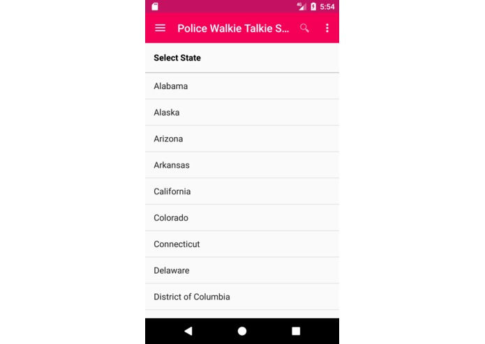 PoliceWalkieTalkieScannerRadio – screenshot 4