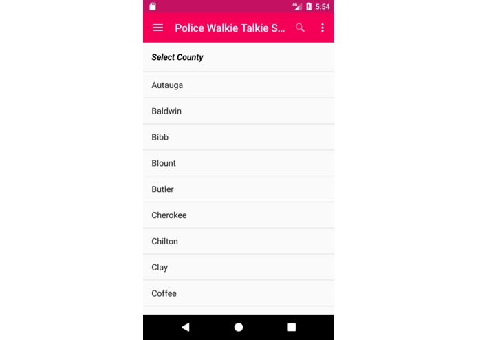 PoliceWalkieTalkieScannerRadio – screenshot 5