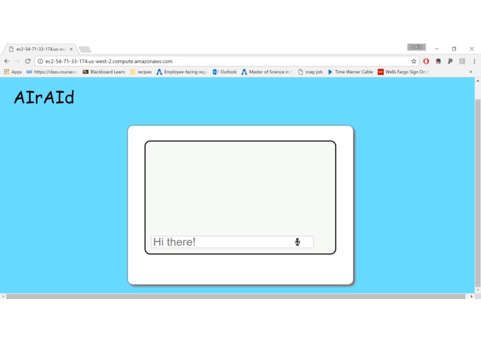 AIrAId – screenshot 1