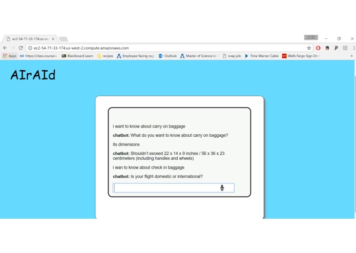 AIrAId – screenshot 2