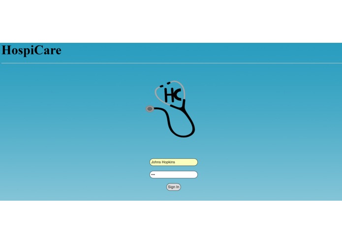 HospiChat – screenshot 2